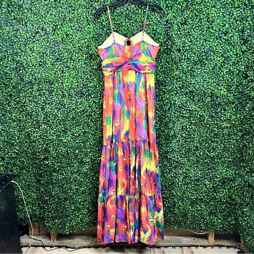 LORAGAL | Multicolor Maxi Dress - Picture 4 of 4